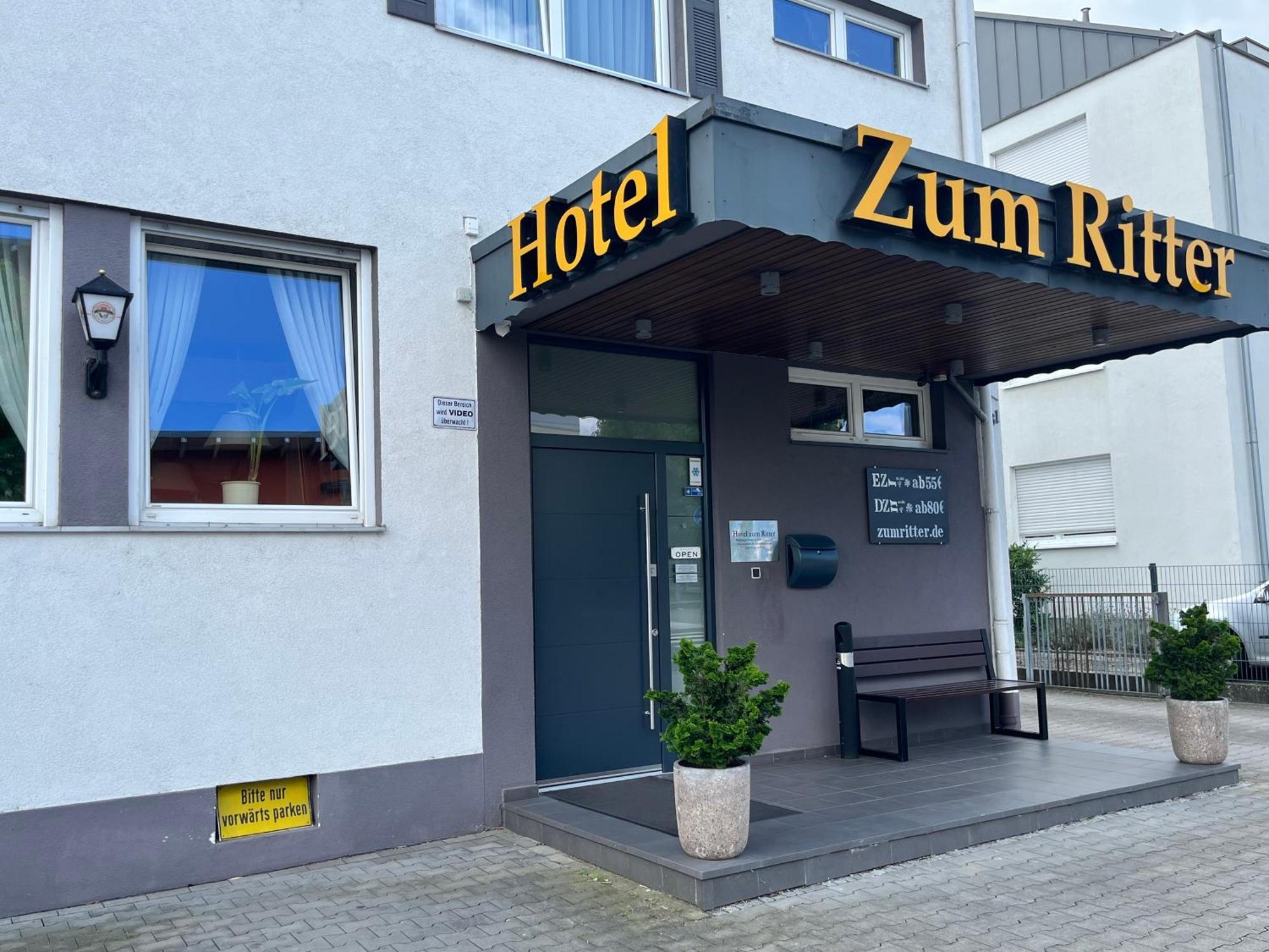 Hotel Zum Ritter Seligenstadt Exteriör bild